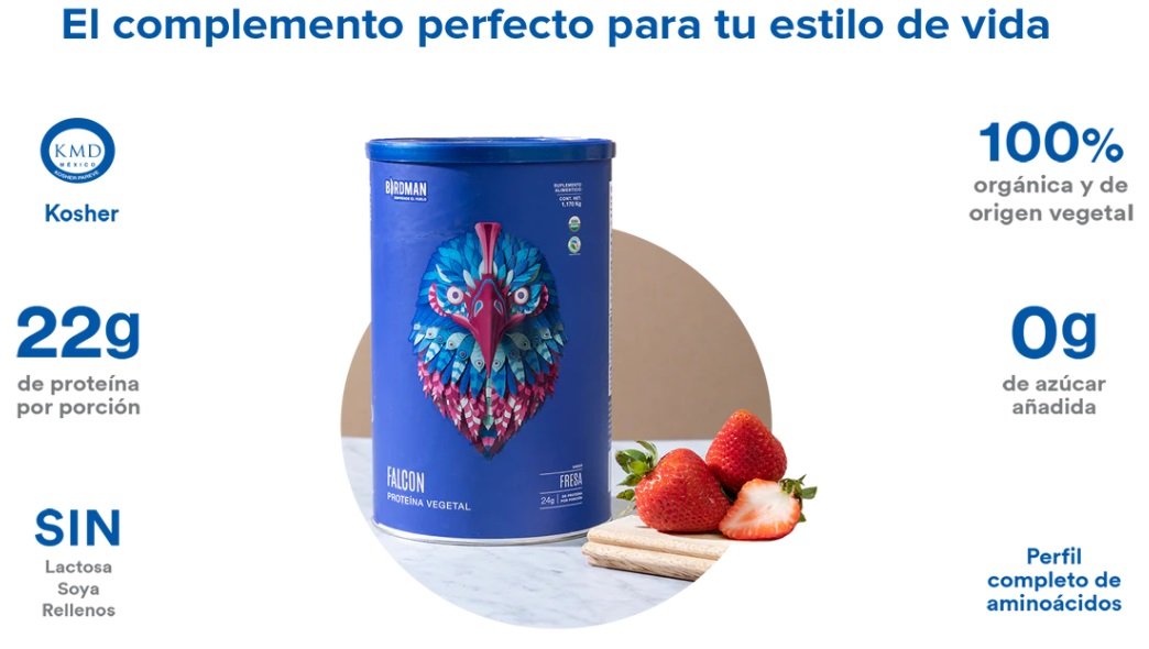 Proteina Falcon Birdman es buena