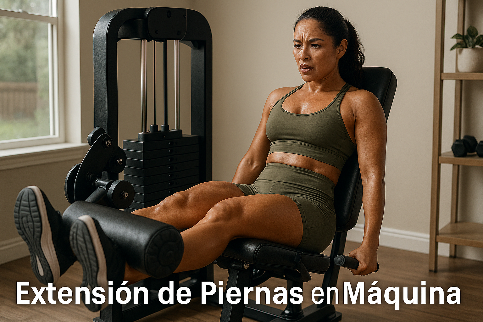 Extensión de Piernas con Máquina para Piernas