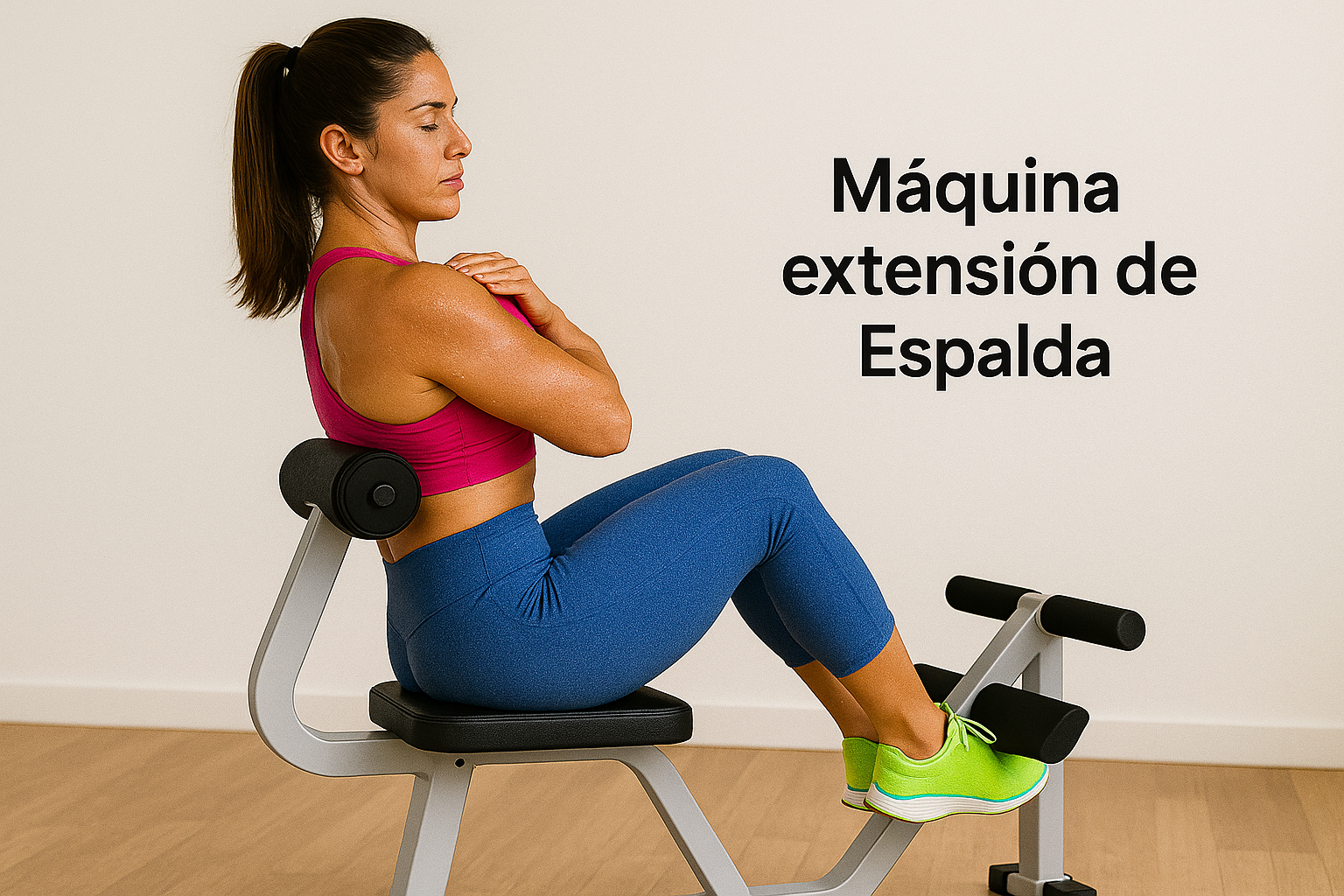 Máquina para Espalda, Máquina extensión de espalda, Extensión de espalda con Máquina: Escudo para la zona lumbar