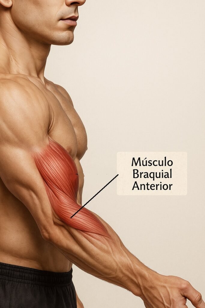 Musculos de los brazos Braquial Anterior y beneficio de utilizar Máquina para Brazos