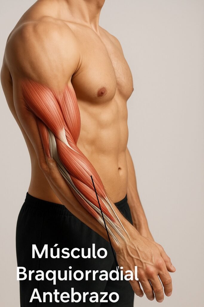 Musculos de los brazos Braquiorradial y beneficio de utilizar Máquina para Brazos