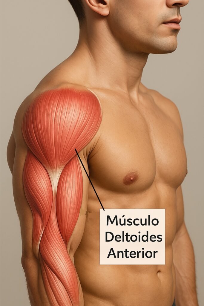 Musculos de los brazos Deltoides Anterior y beneficio de utilizar Máquina para Brazos