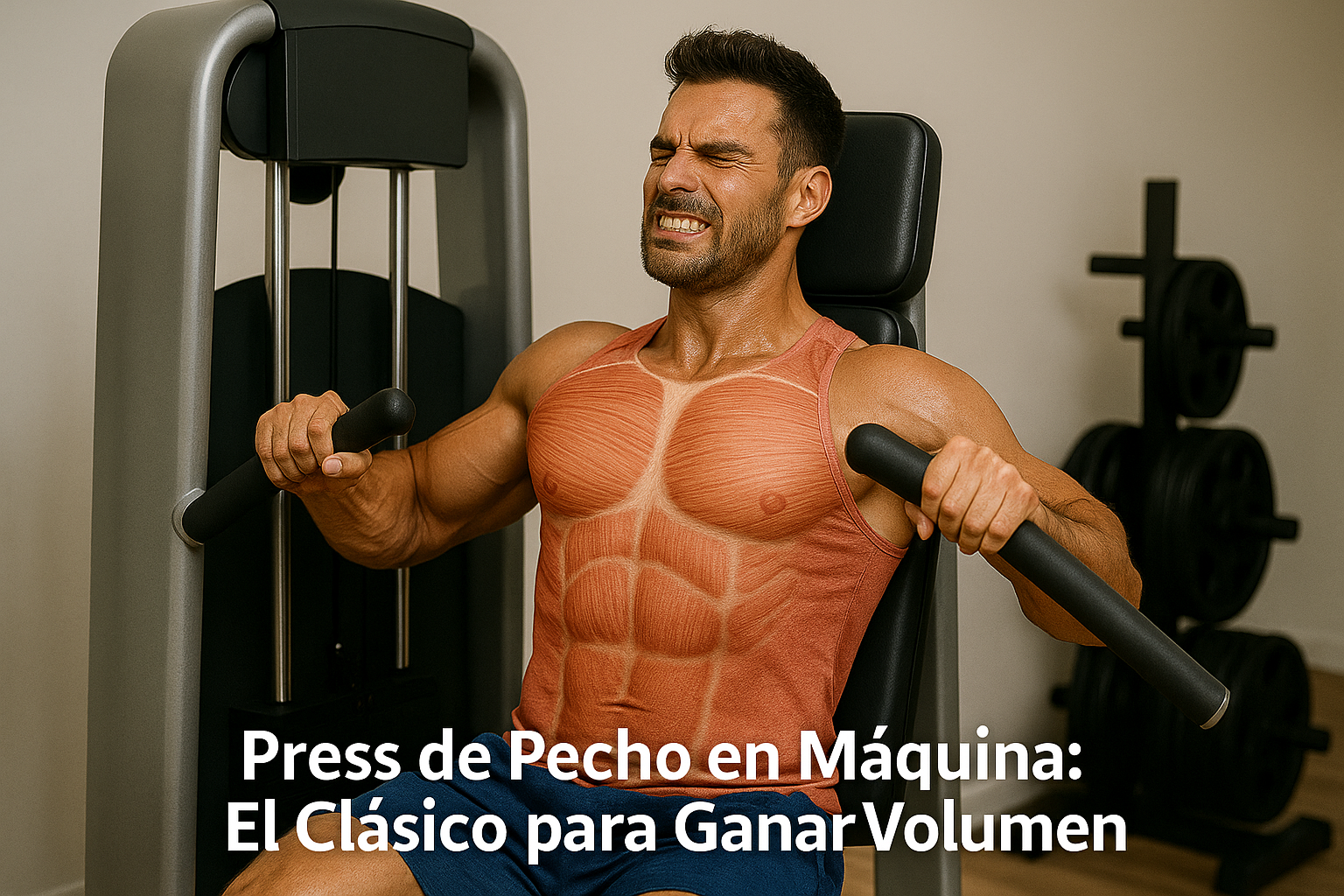 Máquina para Pecho,  Press de Pecho en Máquina: El Clásico para Ganar Volumen