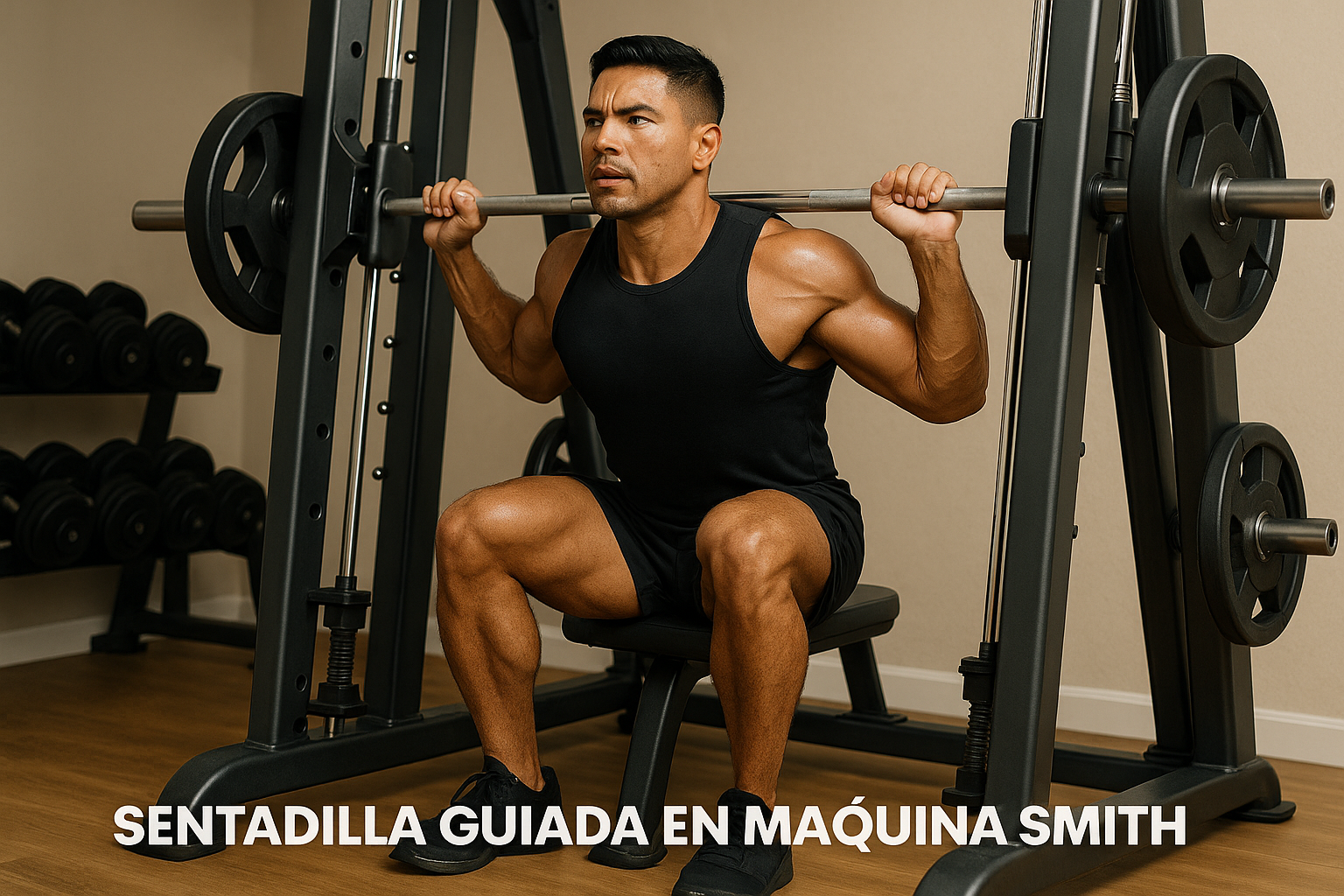 Máquina para Piernas , Sentadilla Guiada (Máquina Smith)