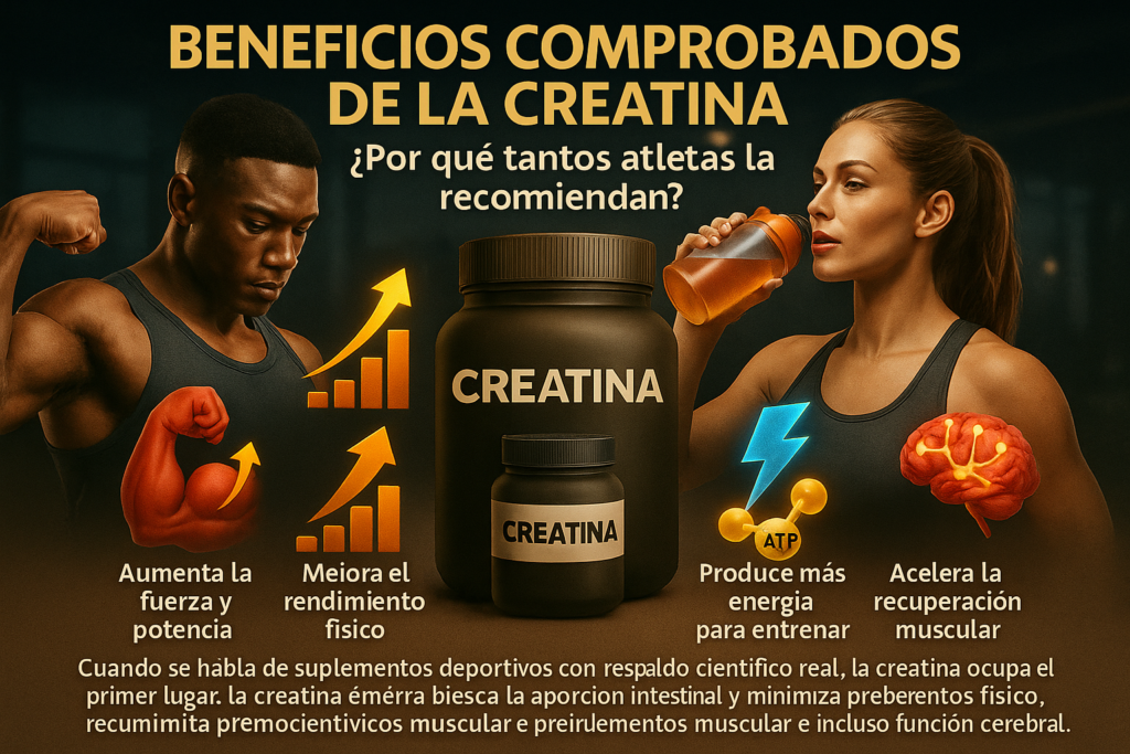 Creatina en Polvo Beneficios pincipales de la Creatina
