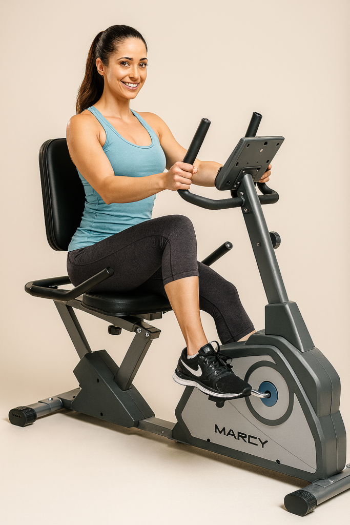 Bicicleta Estática Reclinada . Máquinas de Cardio