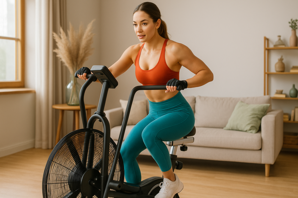 Bicicleta Estática de Aire . Máquina de Gym, Máquina de Cardio. Bicicleta de Aire