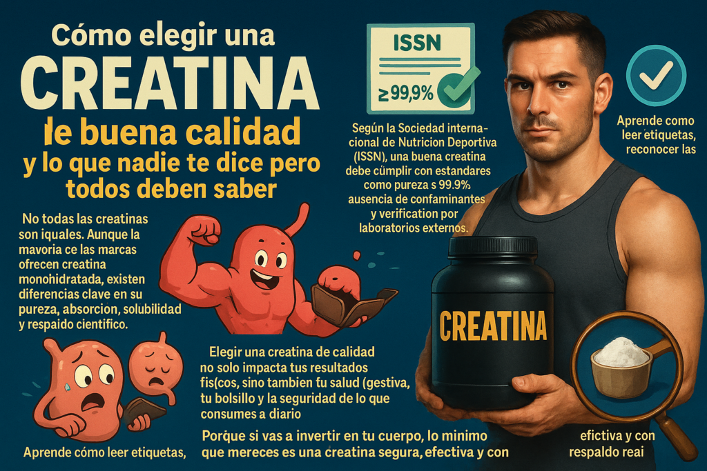 Creatina en Polvo . Cómo elegir una Creatina de buena calidad: lo que nadie te dice pero todos deben saber