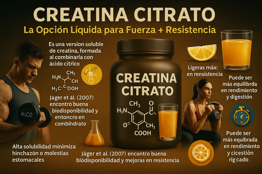 Creatina en Polvo Citrato