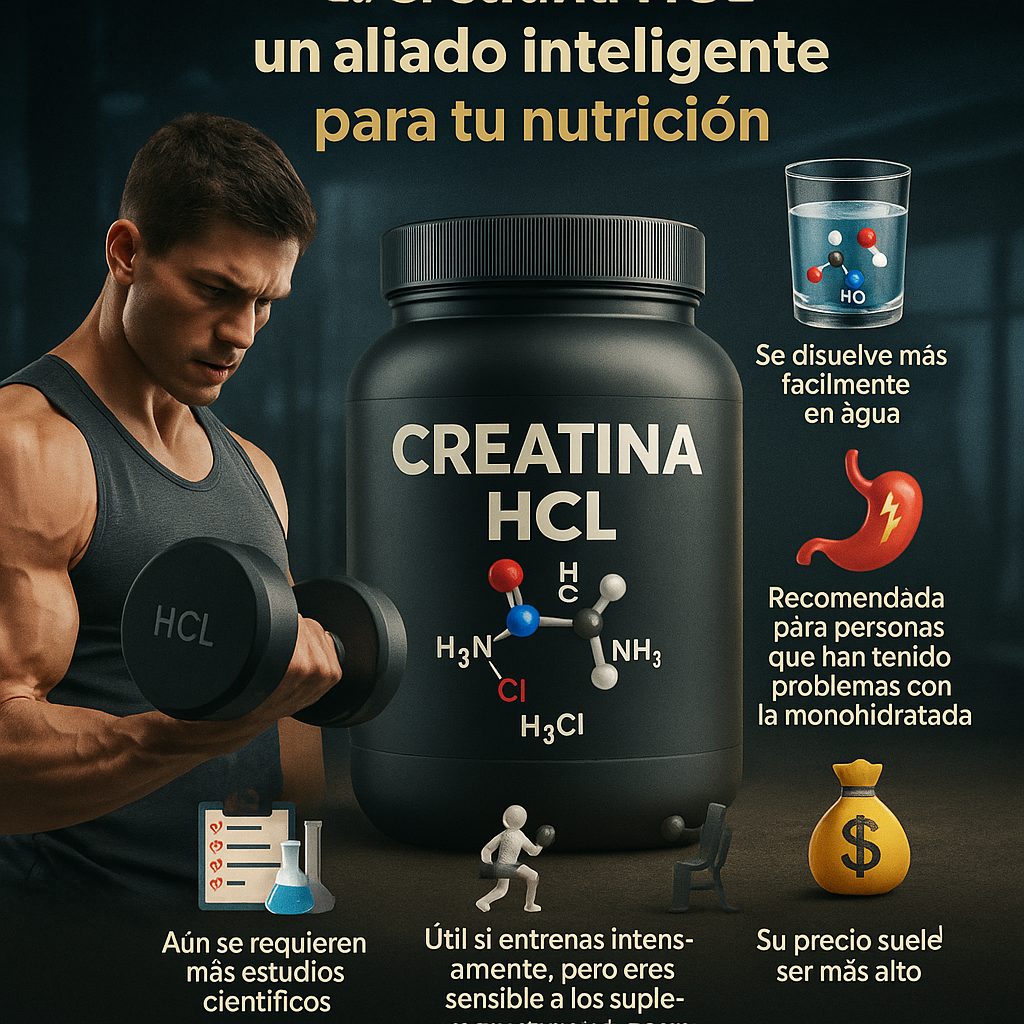 Creatina en Polvo HCL Clorhidrato