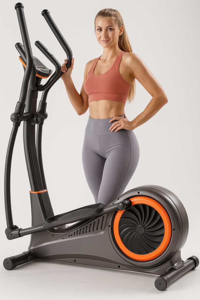 Elíptica Compacta . Máquina Elíptica tracción trasera
