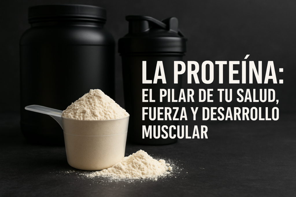 Proteína en Polvo, pilar de tu salud y fuerza y desarrollo muscular