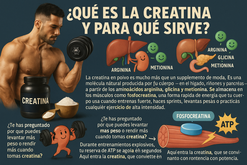 Creatina en Polvo . Qué es la Creatina y para que sirve
