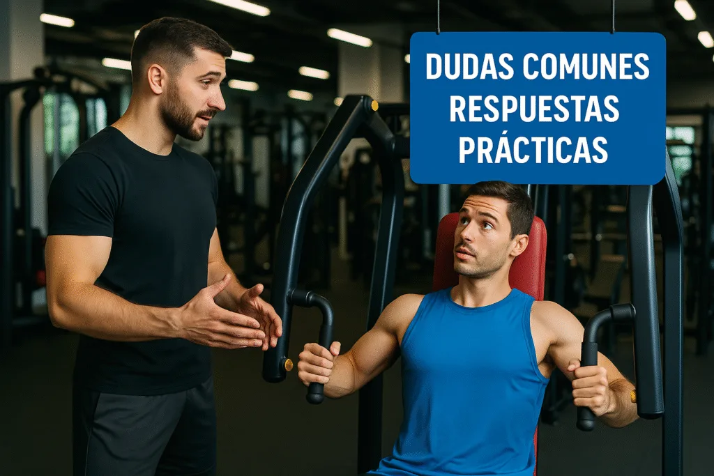 Preguntas frecuentes sobre máquina de pecho Pec Deck: repeticiones, músculos trabajados y uso para principiantes
